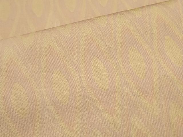 平和屋着物●上質なお召　吉祥文　正絹　逸品　CAAY9538th