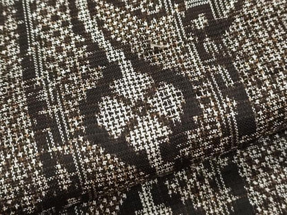 平和屋着物●本場大島紬　吉祥文　正絹　逸品　CAAY9547th