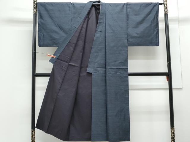平和屋着物●男性　本場大島紬　アンサンブル　80亀甲　総詰め　正絹　逸品　CAAY9558th