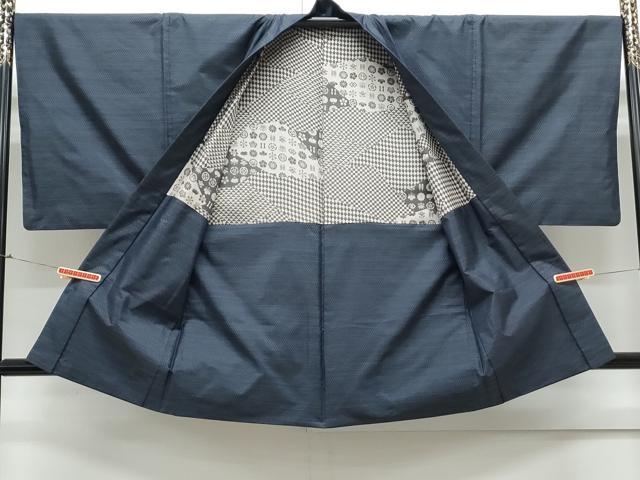 平和屋着物●男性　本場大島紬　アンサンブル　80亀甲　総詰め　正絹　逸品　CAAY9558th