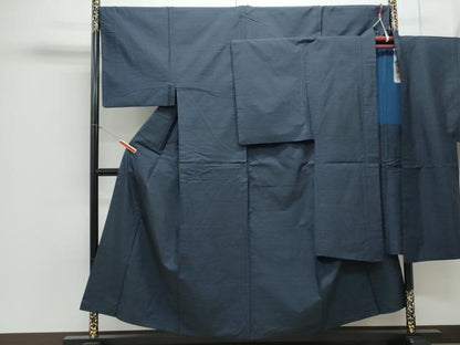 平和屋着物●男性 本場大島紬 アンサンブル 80亀甲 総詰め 正絹 逸品 CAAY9565th