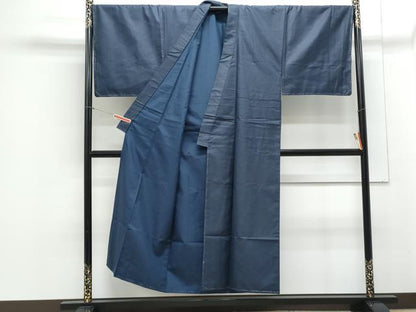 平和屋着物●男性　紬　アンサンブル　100亀甲　正絹　逸品　CAAY9569th