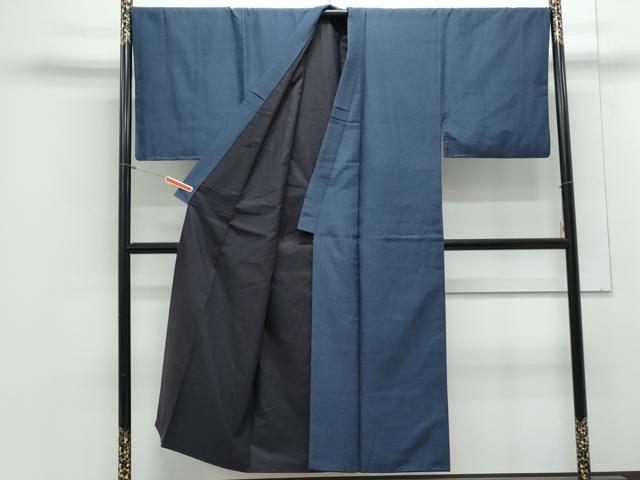 平和屋着物●男性　本場染大島紬　アンサンブル　吉祥文　正絹　逸品　CAAY9574th