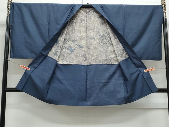 平和屋着物●男性　本場染大島紬　アンサンブル　吉祥文　正絹　逸品　CAAY9574th