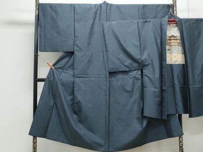平和屋着物●男性　本場大島紬　アンサンブル　吉祥文　正絹　逸品　CAAY9575th