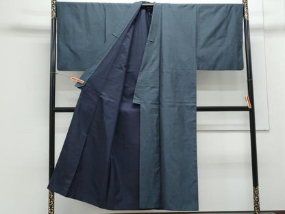 平和屋着物●男性　本場大島紬　アンサンブル　吉祥文　正絹　逸品　CAAY9575th