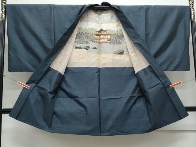 平和屋着物●男性　本場大島紬　アンサンブル　吉祥文　正絹　逸品　CAAY9575th