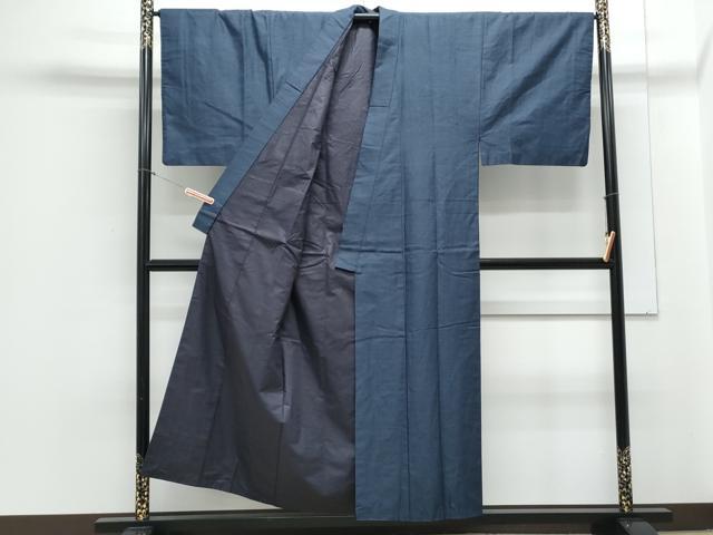 平和屋着物●男性 紬 アンサンブル 100亀甲 正絹 逸品 CAAY9577th