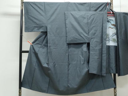 平和屋着物●男性 本場大島紬 アンサンブル 100亀甲 総詰め 正絹 逸品 CAAY9579th