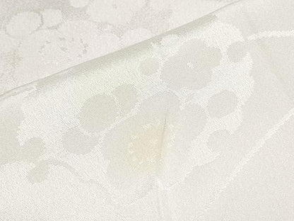 平和屋着物●訪問着　長襦袢セット　無双仕立て　駒刺繍　地紙花文　暈し染　金彩　正絹　逸品　CAAY9595th
