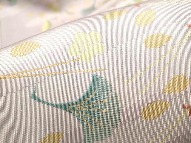 平和屋着物●全通柄　九寸名古屋帯　吹寄せ文　正絹　逸品　CAAY9603hy