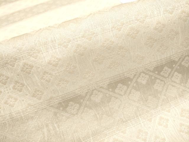 平和屋着物▽スリーシーズン 春夏秋 六通柄袋帯 櫛織 花唐草文 正絹 逸品 CAAY9719hy
