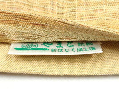平和屋着物▽スリーシーズン 春夏秋 太鼓柄袋帯 すくい織 兎 やまと誂製 正絹 逸品 未使用 CAAY9726hy