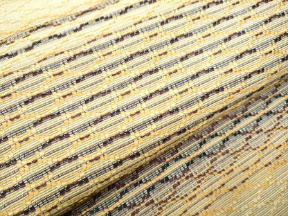 平和屋着物●八寸名古屋帯 紬地 花織 正絹 逸品 CAAY9822hy