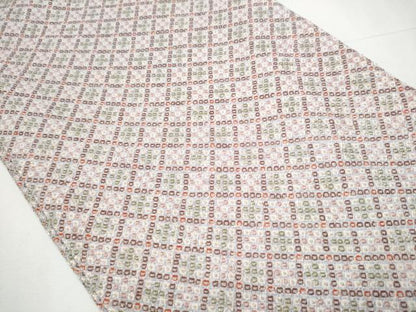 平和屋着物●創作 全通柄袋帯 総絞り 正絹 逸品 未使用 CAAY9914hy
