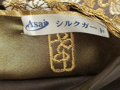 平和屋着物●西陣の名門 加納幸謹製 六通柄袋帯 唐織 貝合せ花文 金糸 正絹 逸品 未使用 CAAZ0324dy