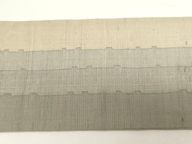 平和屋着物●九寸名古屋帯　生紬　唐辛子　正絹　逸品　未使用　CAAZ0362dy