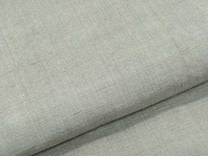 平和屋着物●本場結城紬 重要無形文化財 色無地 茶鼠色 正絹 逸品 CAAZ0820vf