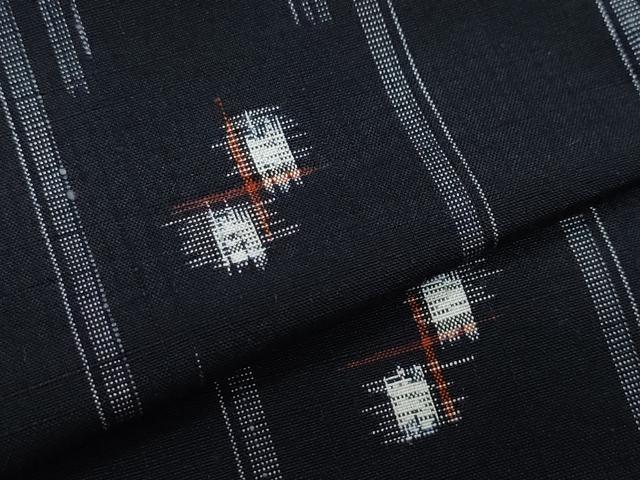 平和屋着物●上質な紬　吉祥文　正絹　逸品　CAAZ0846vf