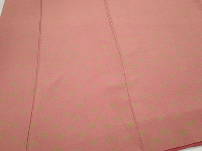 平和屋着物●世界的人形師 辻村寿三郎 ジュサブロー 小紋 舞蝶文 正絹 逸品 CAAZ0849vf