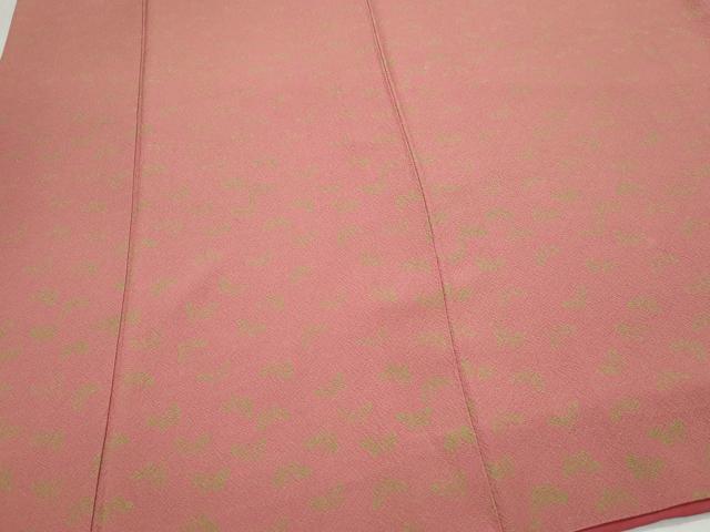 平和屋着物●世界的人形師 辻村寿三郎 ジュサブロー 小紋 舞蝶文 正絹 逸品 CAAZ0849vf