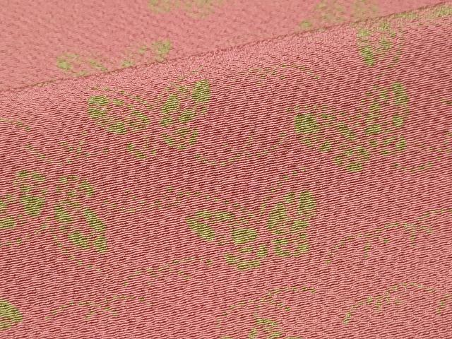 平和屋着物●世界的人形師 辻村寿三郎 ジュサブロー 小紋 舞蝶文 正絹 逸品 CAAZ0849vf