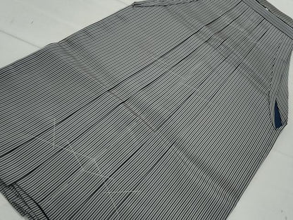 平和屋着物●男性　馬乗り袴　間道　正絹　逸品　CAAZ0863vf