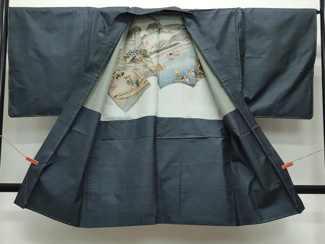 平和屋着物●男性 本場大島紬 アンサンブル 100亀甲 総詰め 正絹 逸品 未使用 CAAZ0951vf
