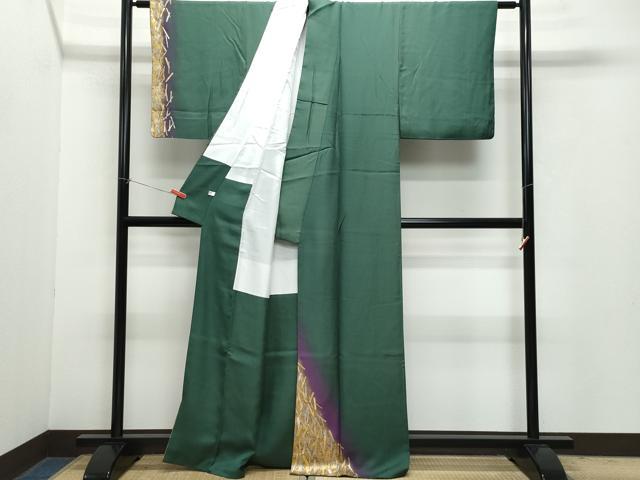 平和屋着物●訪問着 吉祥文 金銀彩 正絹 逸品 CAAZ0985vf