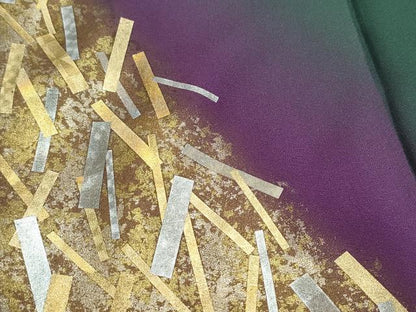 平和屋着物●訪問着 吉祥文 金銀彩 正絹 逸品 CAAZ0985vf