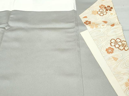 平和屋着物●豪華色留袖 駒刺繍 花筏文 金彩 正絹 逸品 CAAZ0992vf