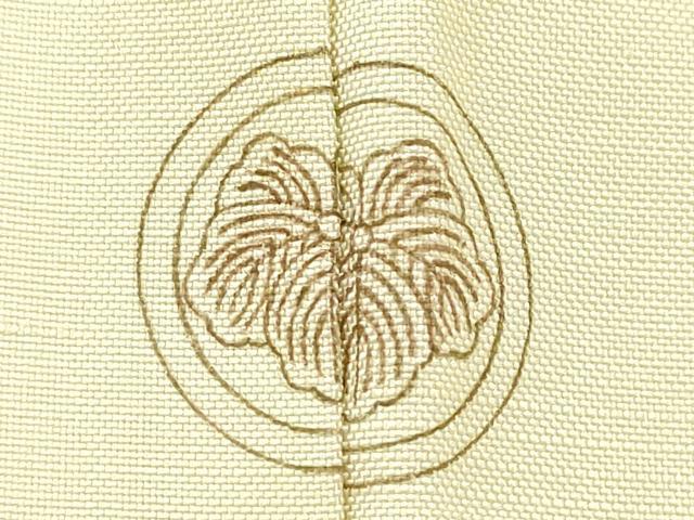 平和屋着物●訪問着 作家物・阿部武 紬地 手描き 遠山風景草木文 正絹 逸品 CAAZ1012vf