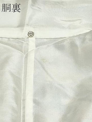 平和屋着物●上質な紬　菱吉祥唐草文　正絹　逸品　CAAZ1037vf