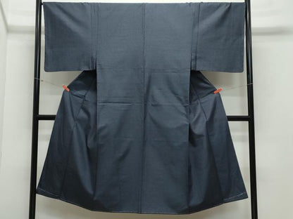 平和屋着物●男性　紬　100亀甲　総詰め　正絹　逸品　CAAZ1106vf