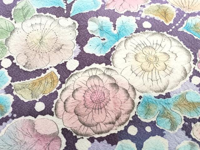 平和屋着物●訪問着 作家物 絞り 辻が花 正絹 逸品 CAAZ1116vf