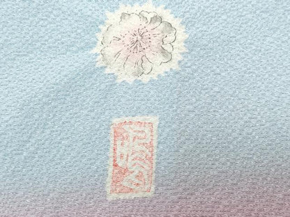 平和屋着物●訪問着 作家物 絞り 辻が花 正絹 逸品 CAAZ1116vf