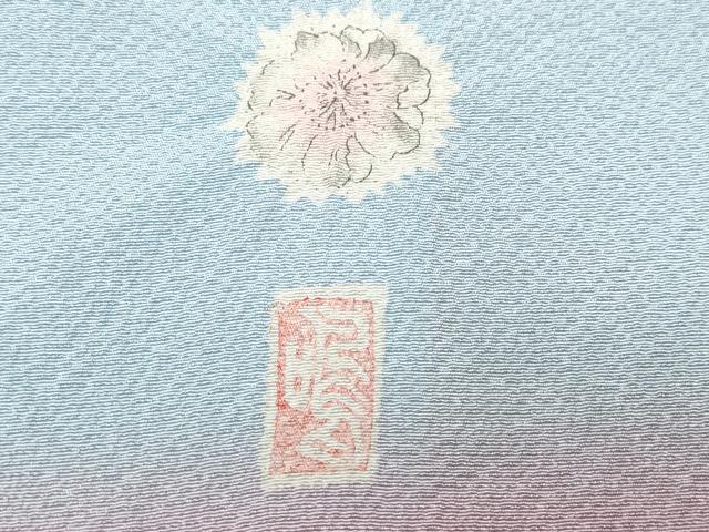 平和屋着物●訪問着 作家物 絞り 辻が花 正絹 逸品 CAAZ1116vf