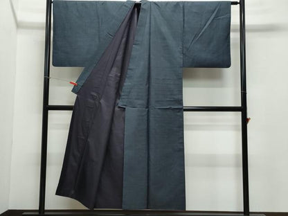 平和屋着物●男性　本場大島紬　アンサンブル　120亀甲　総詰め　正絹　逸品　CAAZ1152vf