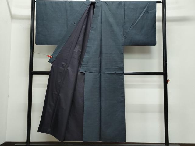 平和屋着物●男性　本場大島紬　アンサンブル　120亀甲　総詰め　正絹　逸品　CAAZ1152vf