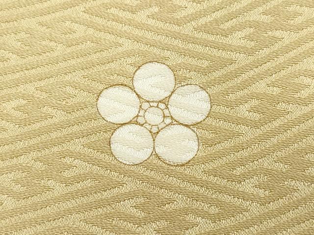 平和屋着物●豪華色留袖 駒刺繍 松 金彩 正絹 逸品 CAAZ1200vf