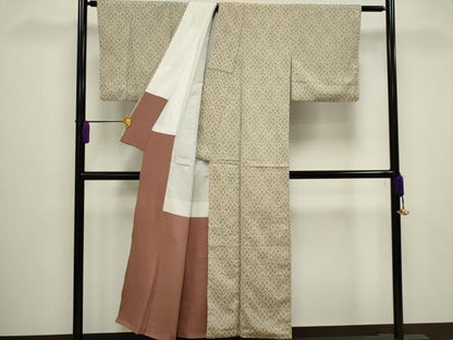 平和屋着物■上質な紬　吉祥文　正絹　逸品　CAAZ1246ou