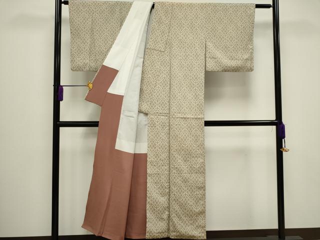 平和屋着物■上質な紬　吉祥文　正絹　逸品　CAAZ1246ou