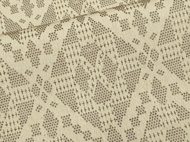 平和屋着物■上質な紬　吉祥文　正絹　逸品　CAAZ1246ou