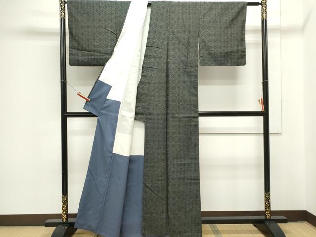 平和屋着物■上質な紬　吉祥文　正絹　逸品　CAAZ1318ou