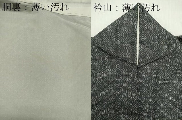 平和屋着物■上質な紬　吉祥文　正絹　逸品　CAAZ1318ou