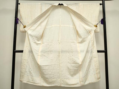 平和屋着物■長襦袢　無双仕立て　絞り　抽象文様　正絹　逸品　CAAZ1354ou