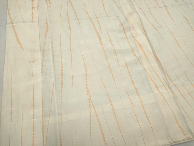 平和屋着物■長襦袢　無双仕立て　絞り　抽象文様　正絹　逸品　CAAZ1354ou
