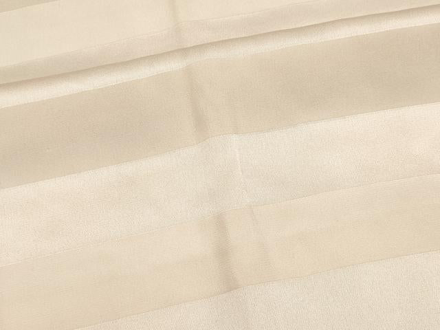 平和屋着物■長襦袢 袷 横段地紋 正絹 逸品 CAAZ1361ou