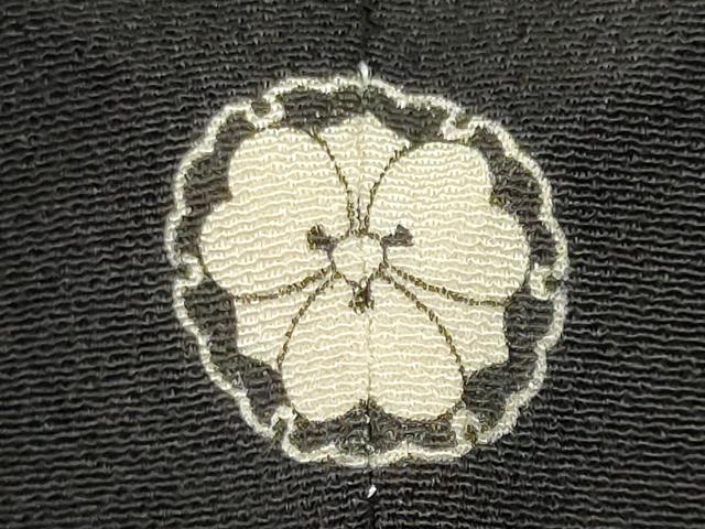 平和屋着物■豪華黒留袖 駒刺繍 流水御所車松文 金彩 正絹 逸品 CAAZ1397ou