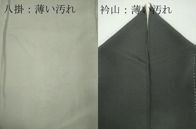 平和屋着物■豪華黒留袖 駒刺繍 流水飛鶴文 金彩 正絹 逸品 CAAZ1419ou